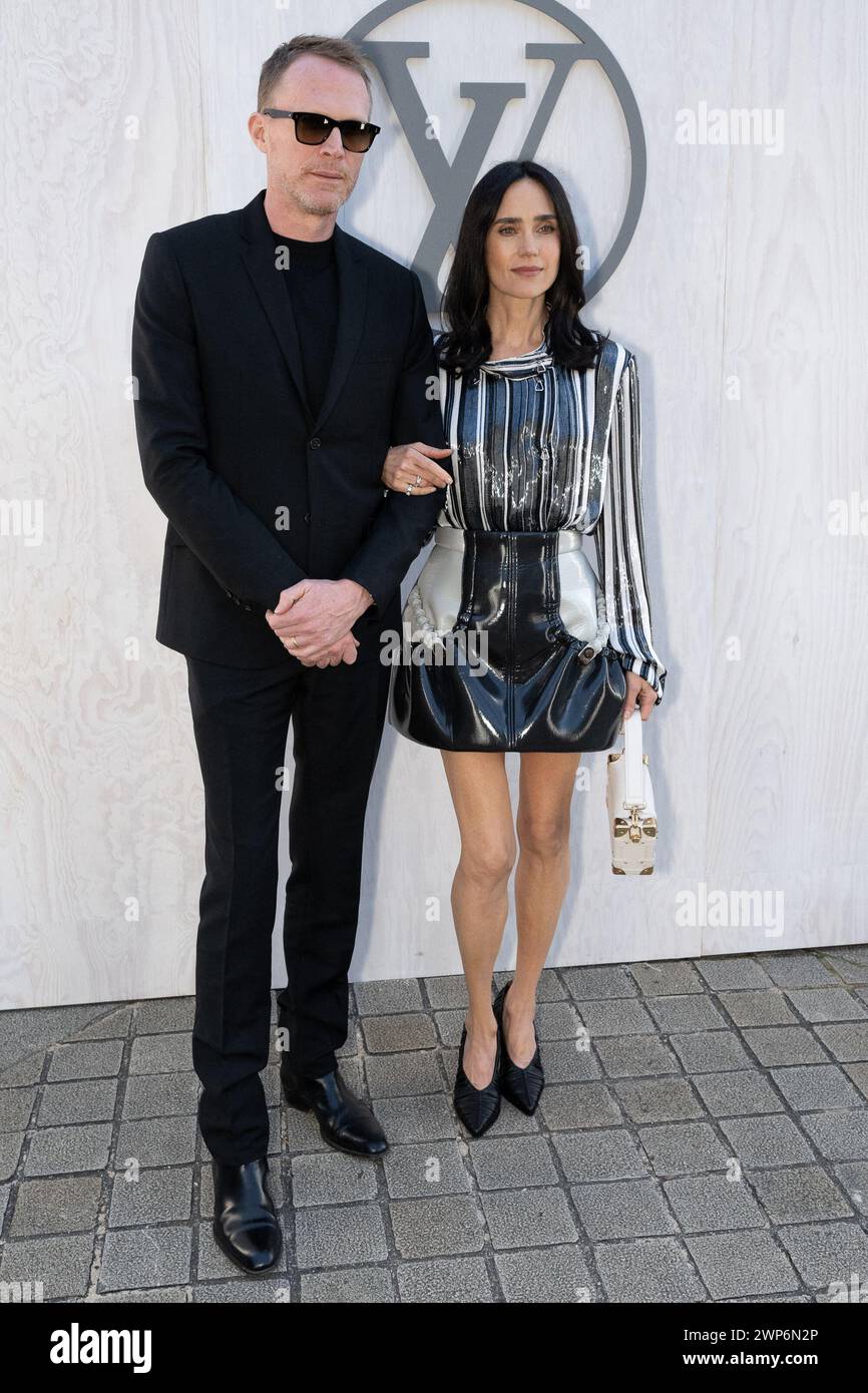 Paris, France. 05th Mar, 2025. Jennifer Connelly and her husband Paul