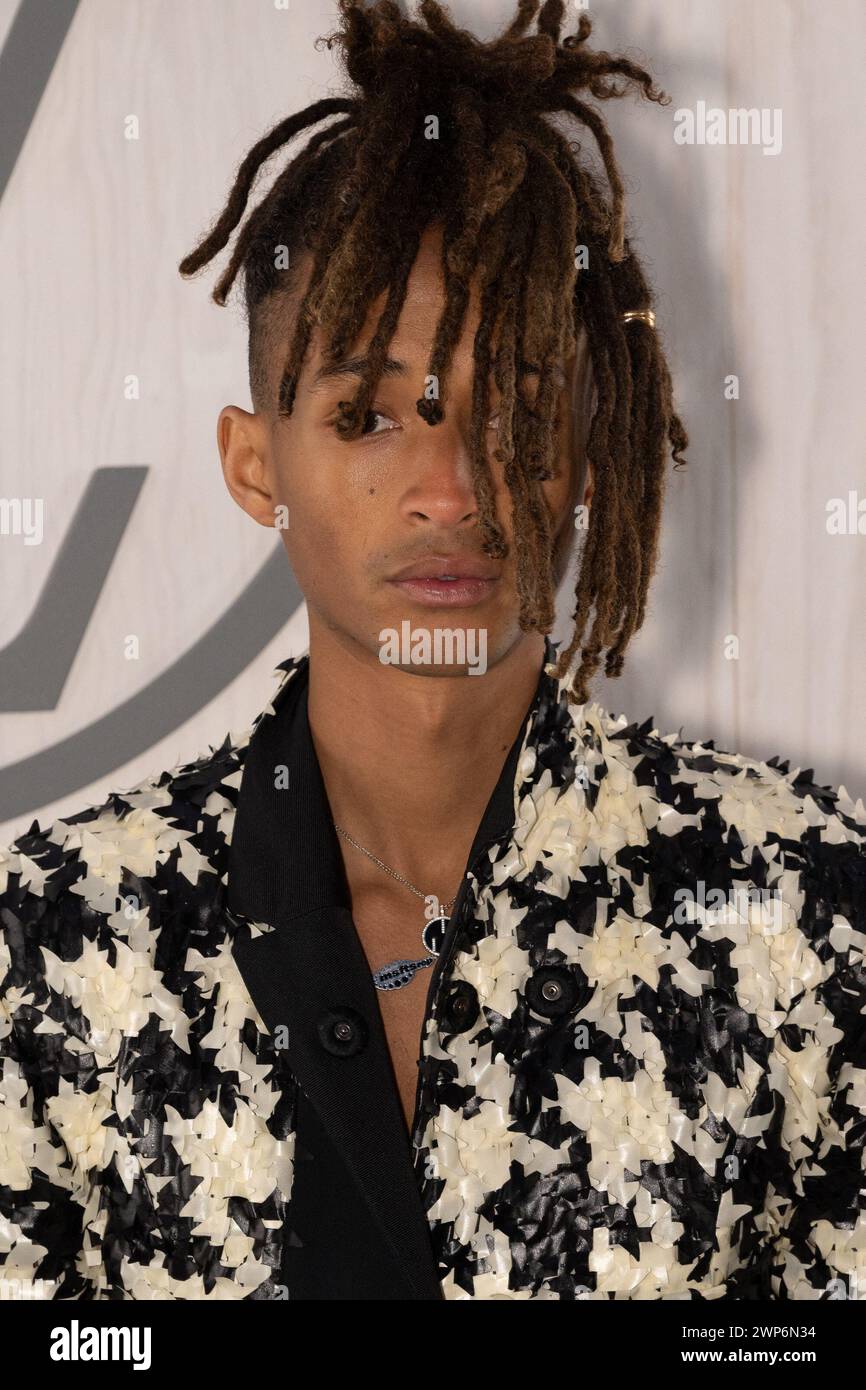 paris-france-05th-mar-2024-jaden-smith-attends-the-louis-vuitton