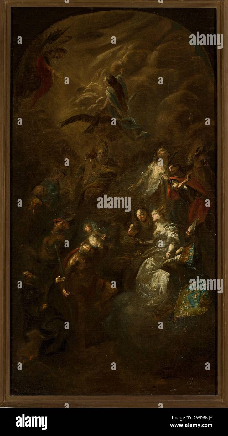 Fourteen or Maulbertsch, Franz Anton (1724-1796); around 1779 (1768-00-00-1789-00-00);Austrian painting, religious scenes, purchase (provenance) Stock Photo