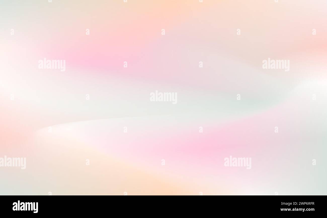 Y2K abstract background design. Aesthetic curved gradient pastel color illustration template vector. for poster, banner, social media, page, greeting Stock Vector
