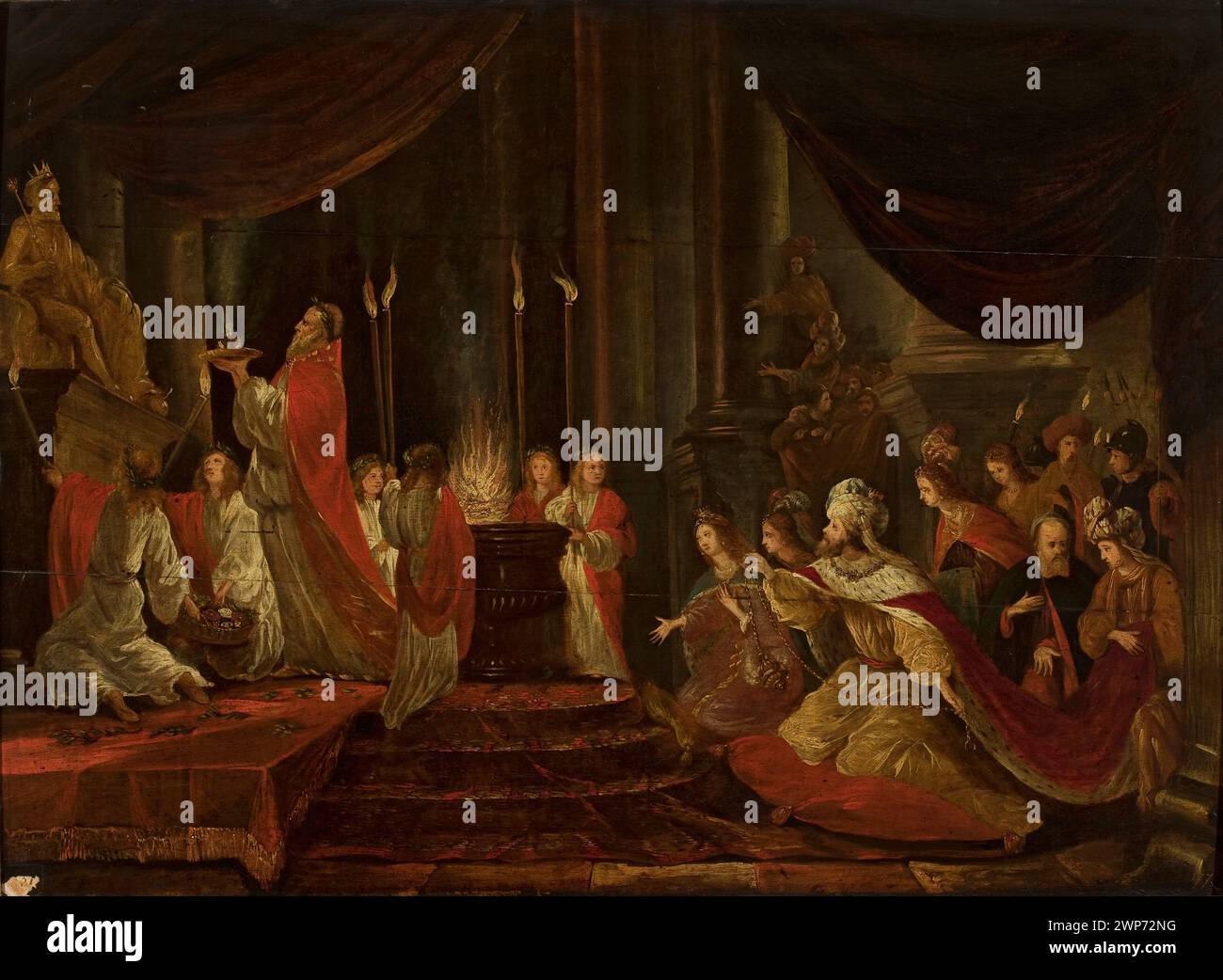 Biblical painting sacrificial hi-res stock photography and images - Alamy