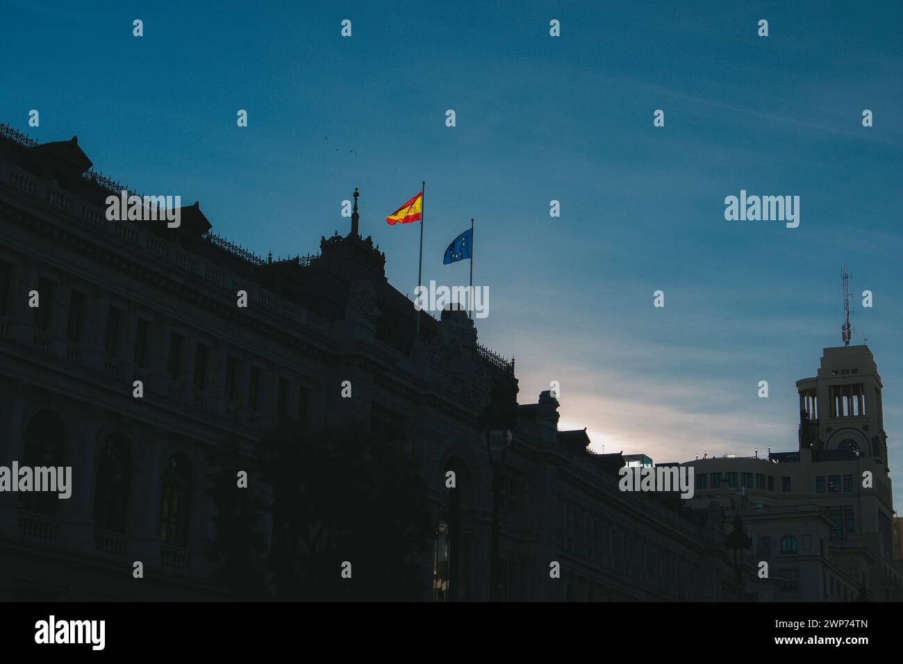 madrid-spain-november-22-2023-dark-silhouettes-of-tall-ancient