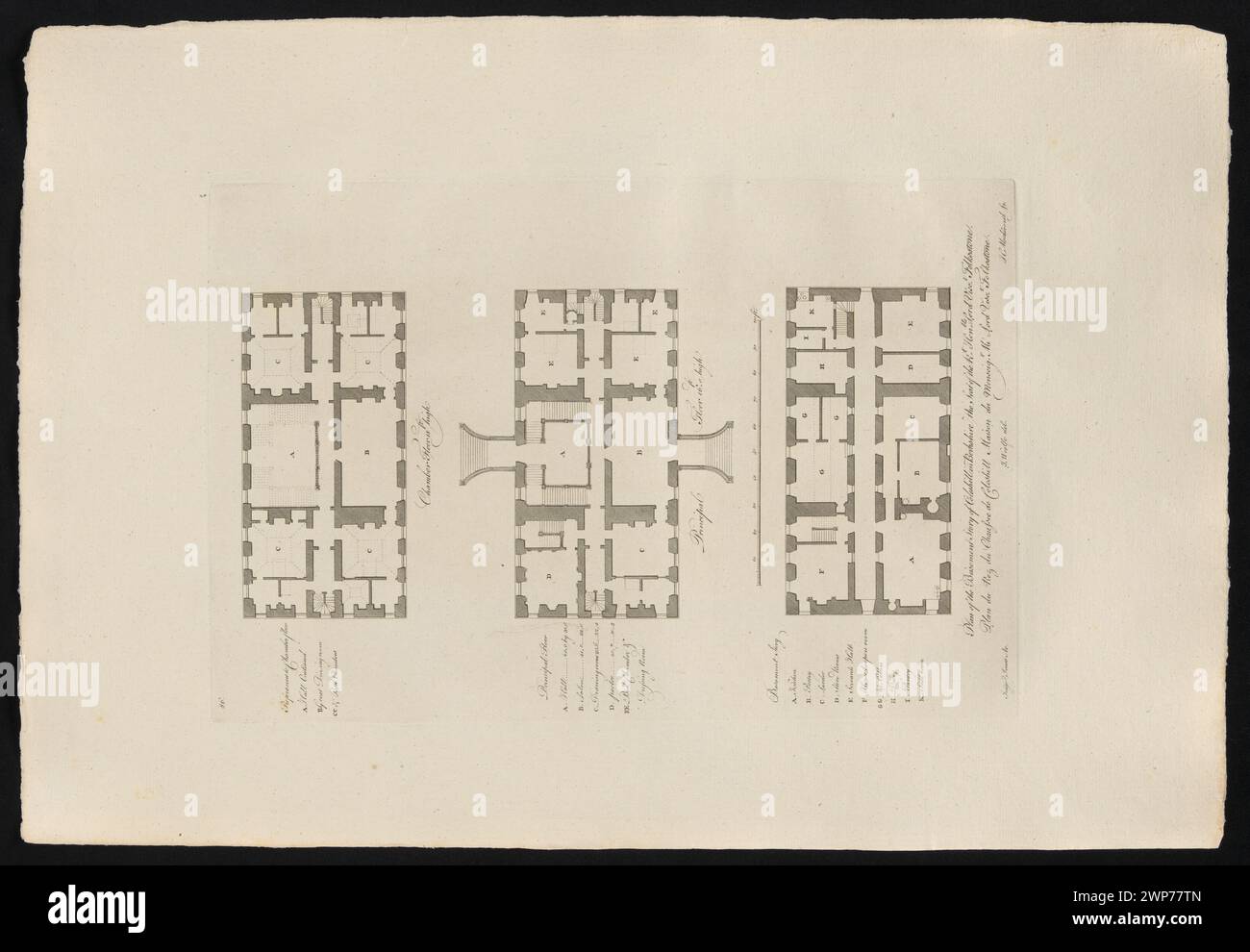 Illustrated house plans hi-res stock photography and images - Alamy