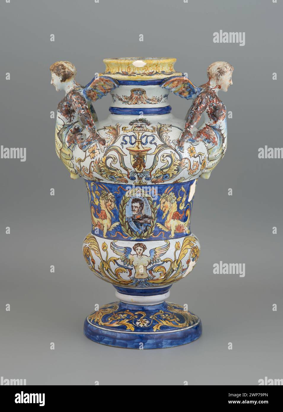 Vase; Szewczyk Franciszek; around 1882 (1877-00-00-1887-00-00); Stock Photo