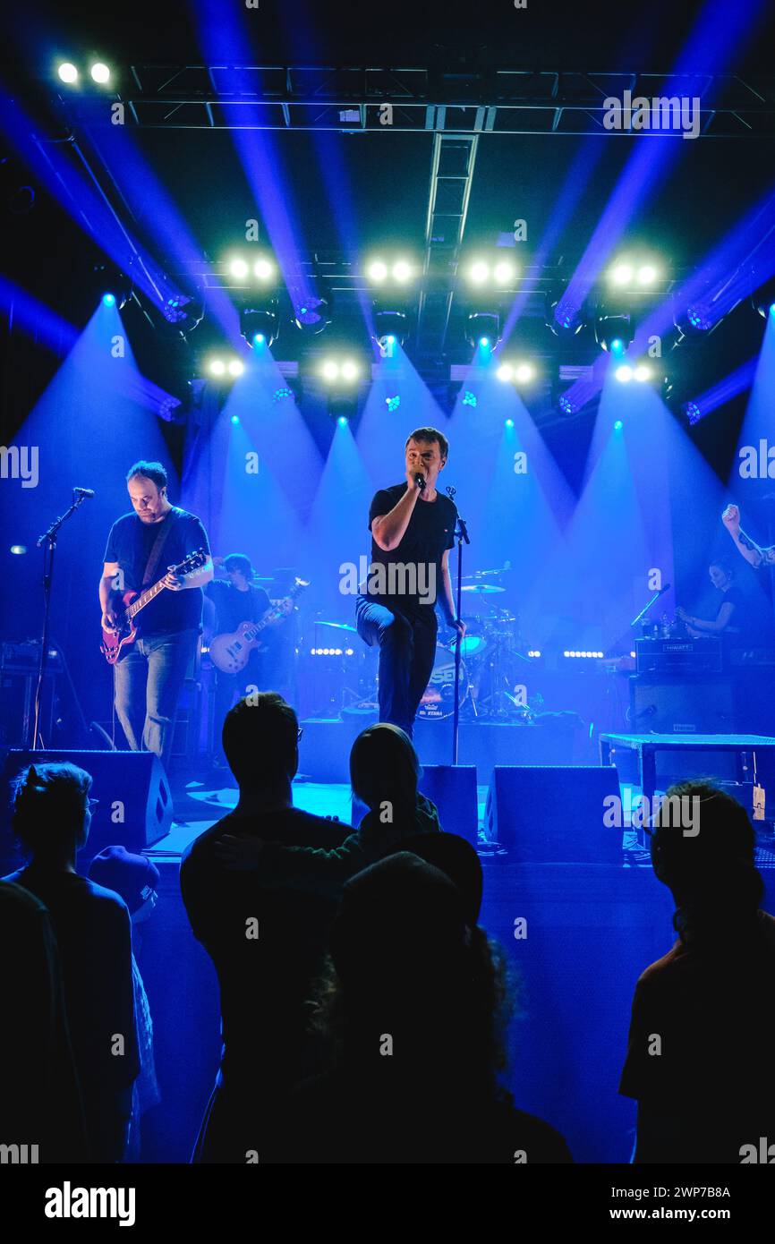 Bern, Switzerland. 05th Mar, 2024. The German indie rock band Madsen