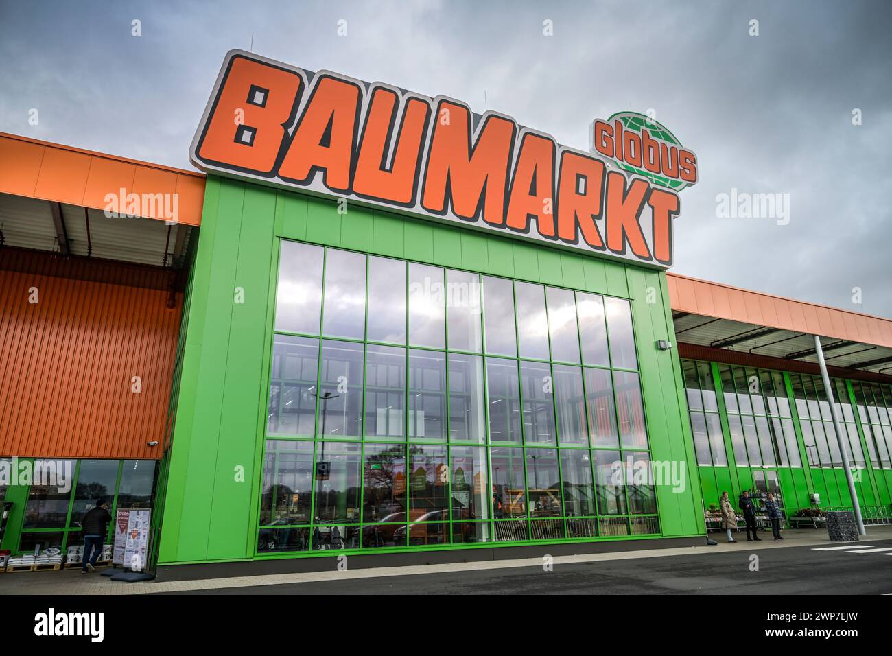 Globus Baumarkt, Löhne, NordrheinWestfalen, Deutschland Stock Photo