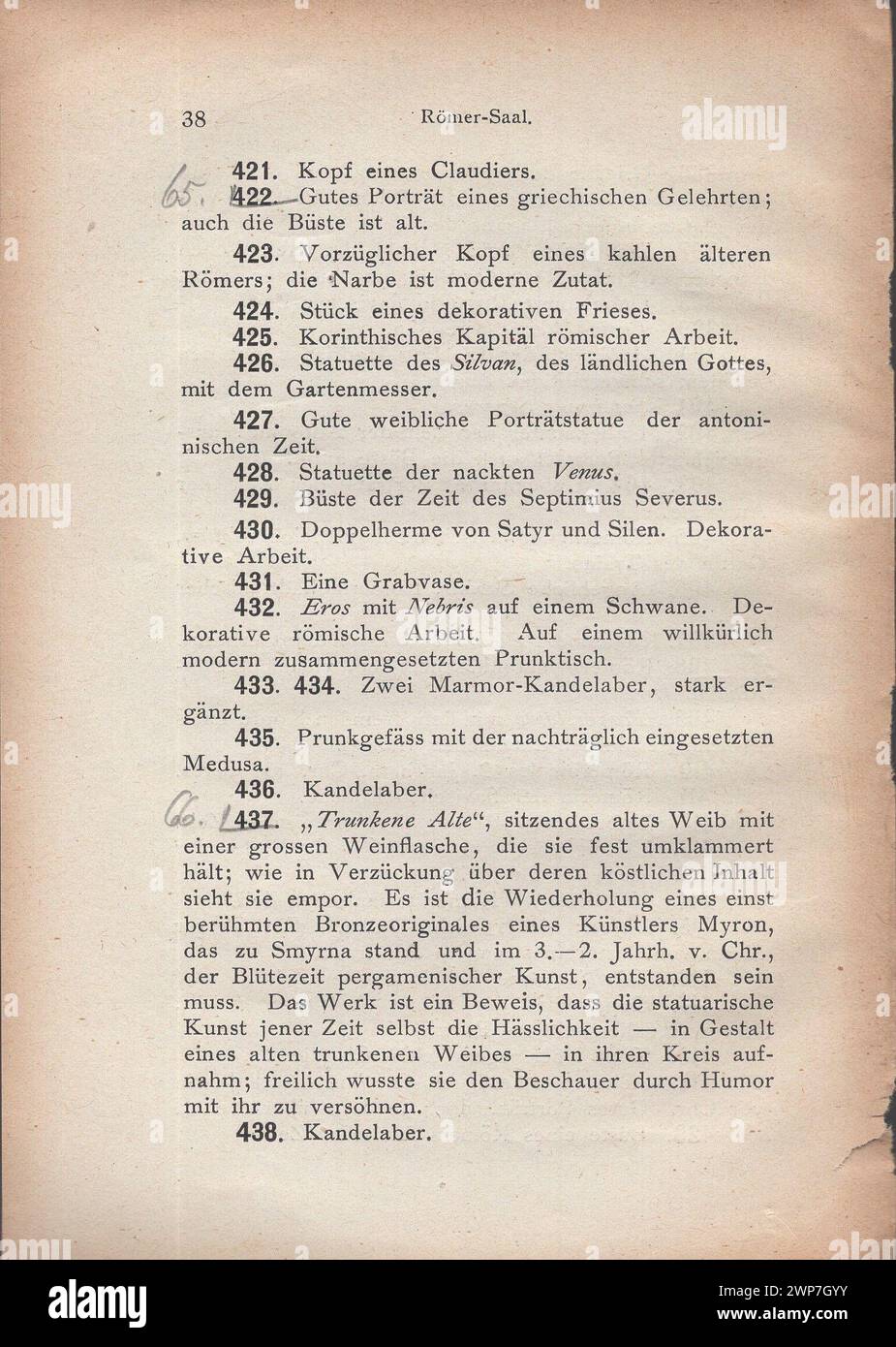 Adolf Furtwängler Glyptothek 1907 / Illustrierter Katalog der