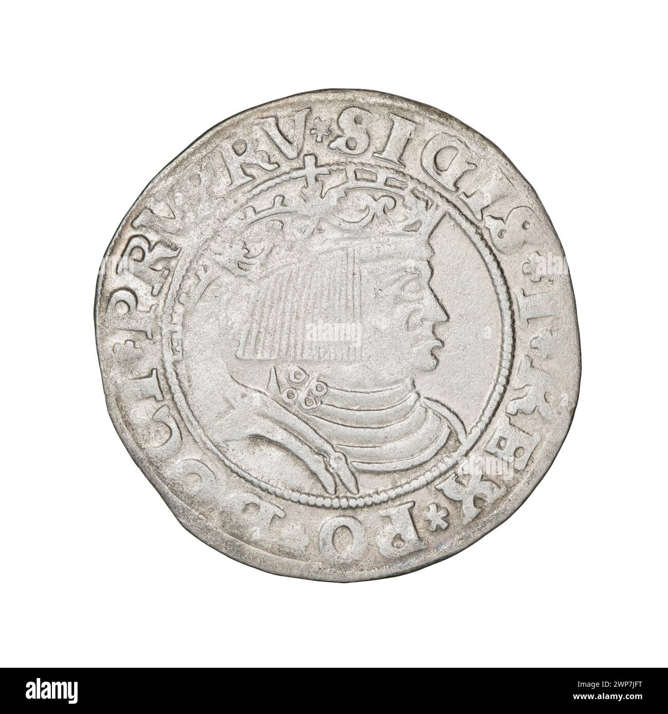 Prussian penny minted in 1531 under the reign of Zygmunt I Stary, King ...