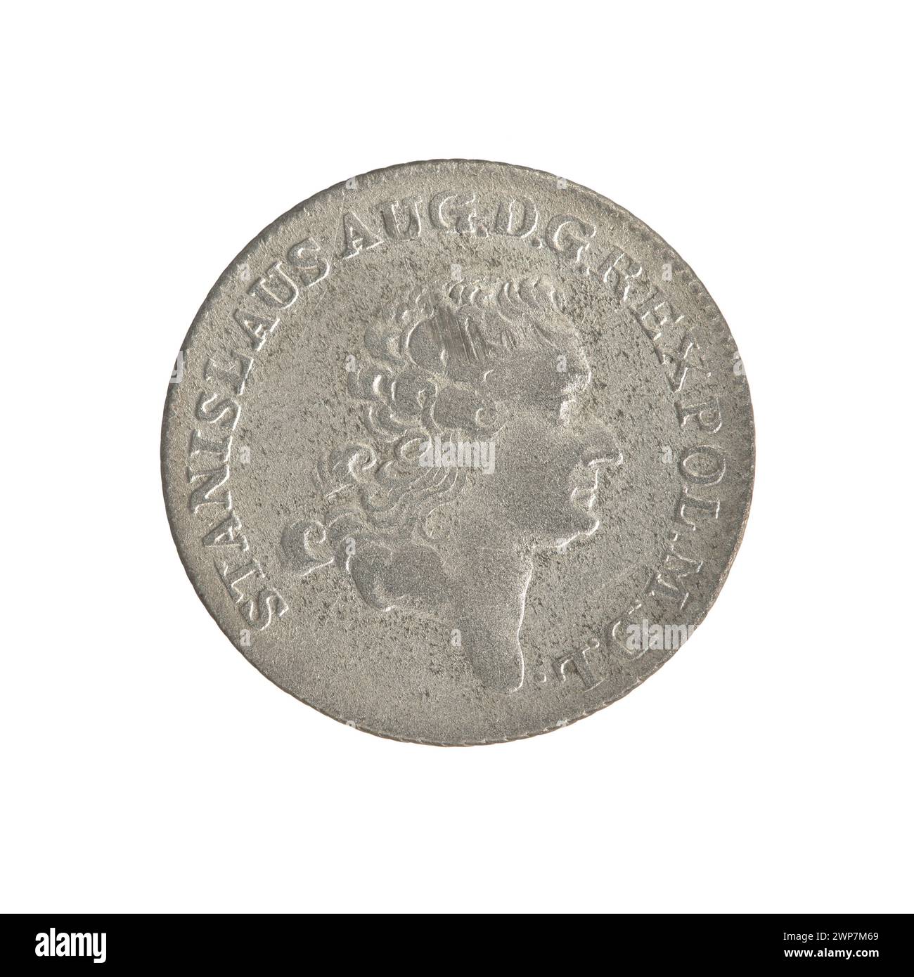A coin known as the crowning issued in 1766 under Polish King Stanisław ...