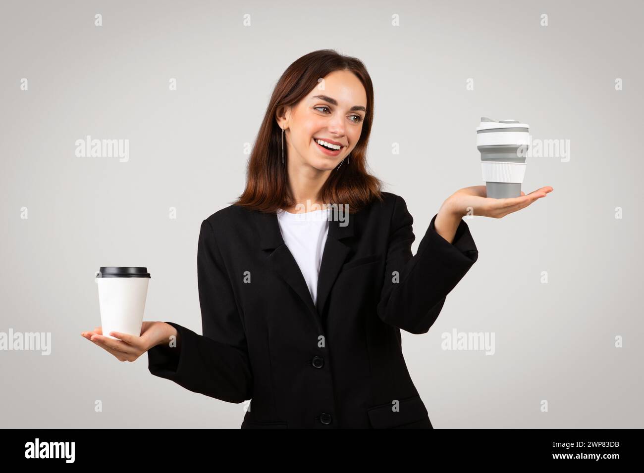 Business attire two people hi-res stock photography and images - Alamy