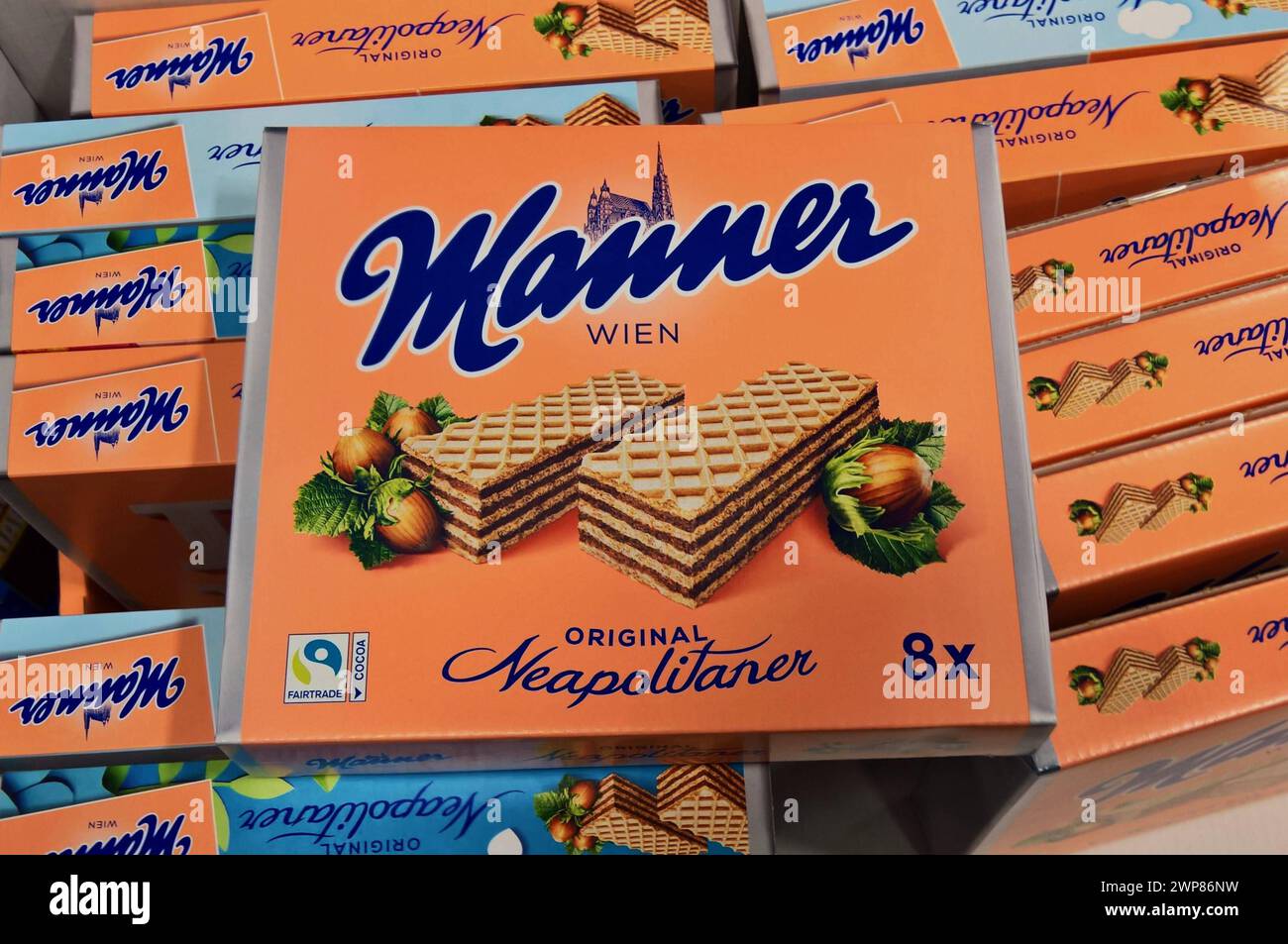 Neapolitaner wafers hi-res stock photography and images - Alamy