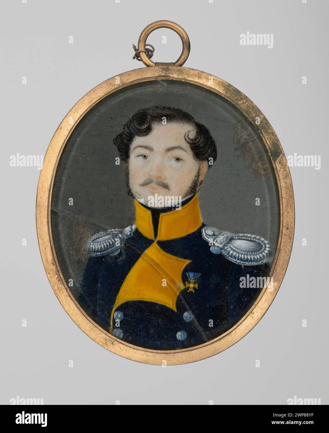 Captain 2 to the linear infantry; Kurowski, Józef Szymon (1809-1851); 1831 (1831-00-00-1831-00-00); Stock Photo