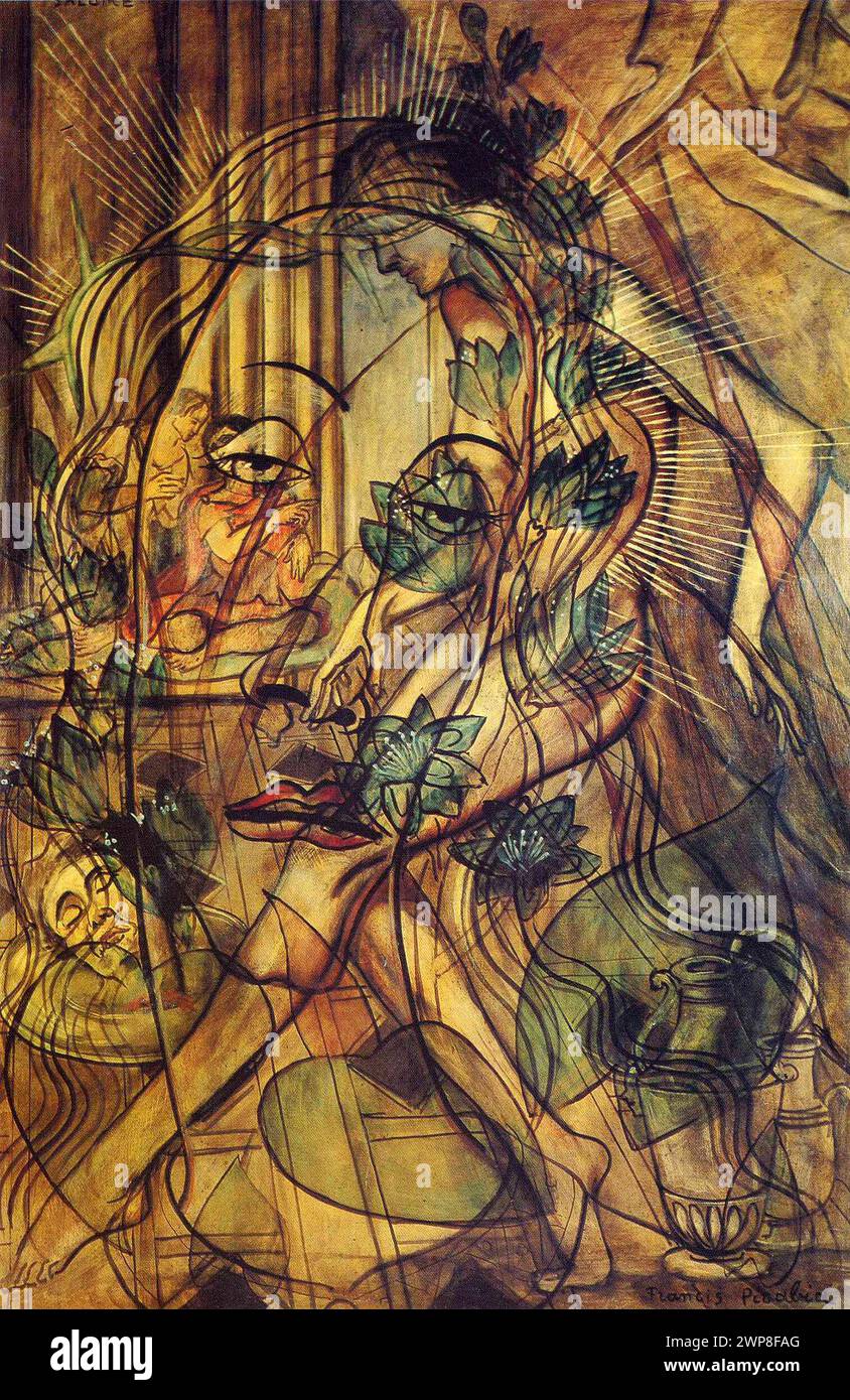 Salome painting by French artist Francis Picabia. Stock Photo