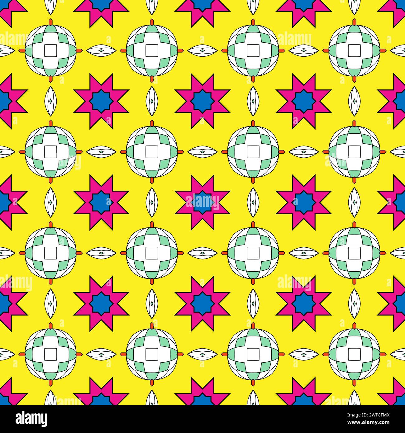 Playful geometric shapes in vibrant colors hi-res stock photography and ...