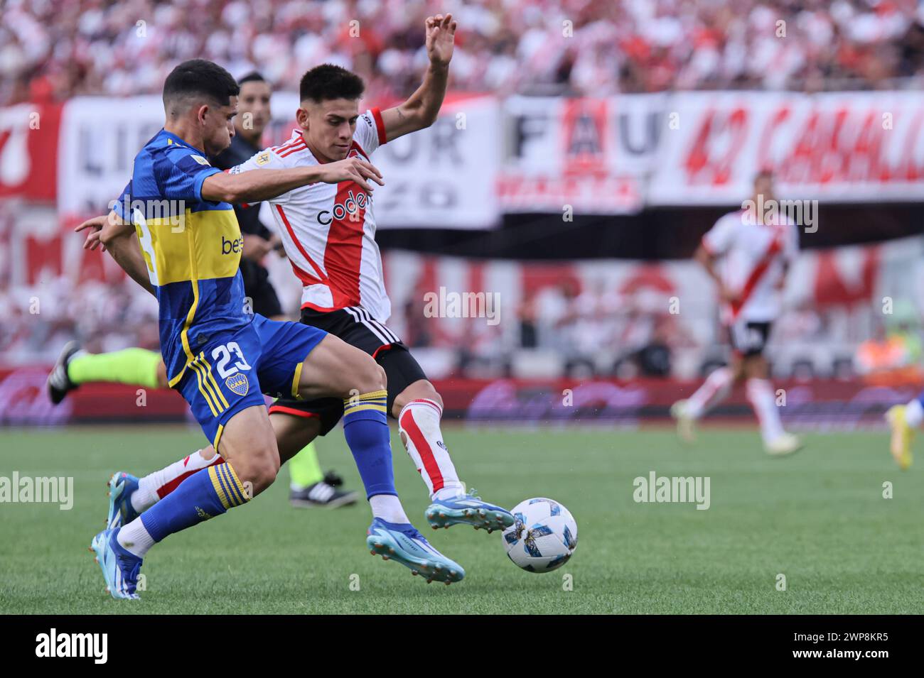 River Plate Boca Juniors SuperClassic Stock Photo - Alamy