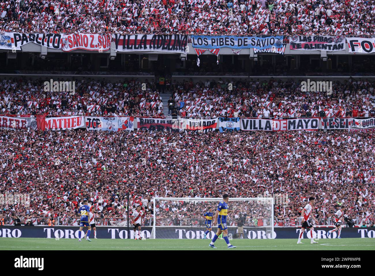 River Plate Boca Juniors SuperClassic Stock Photo - Alamy