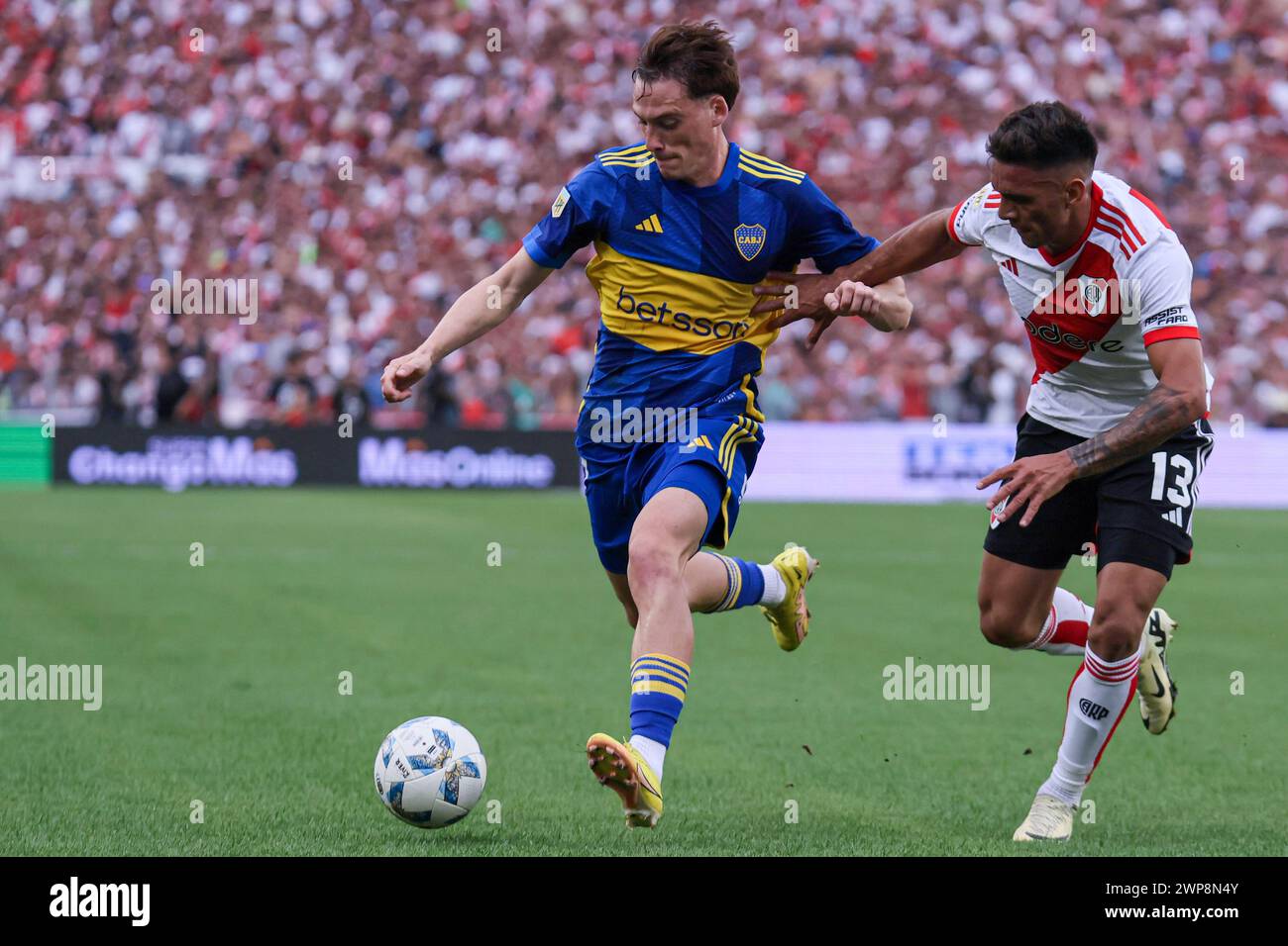 Boca Jrs River Plate Super classic Argentina Soccer Stock Photo - Alamy