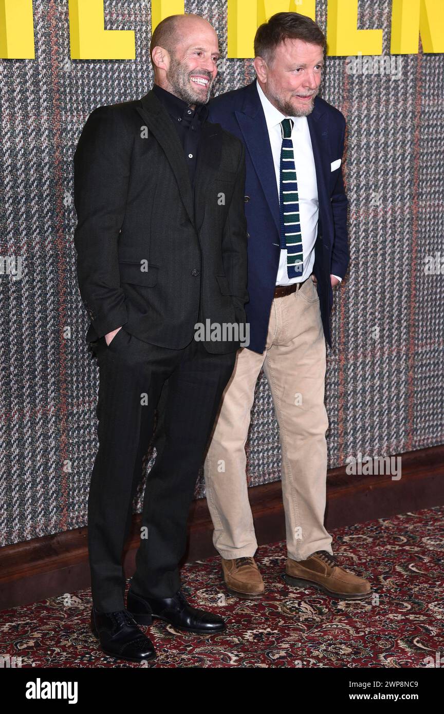 Guy Ritchie Statham Jason Statham und Guy Ritchie bei der Premiere der Netflix-Serie The ...
