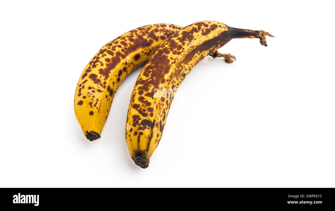 Banana isolated on white background Stock Photo - Alamy