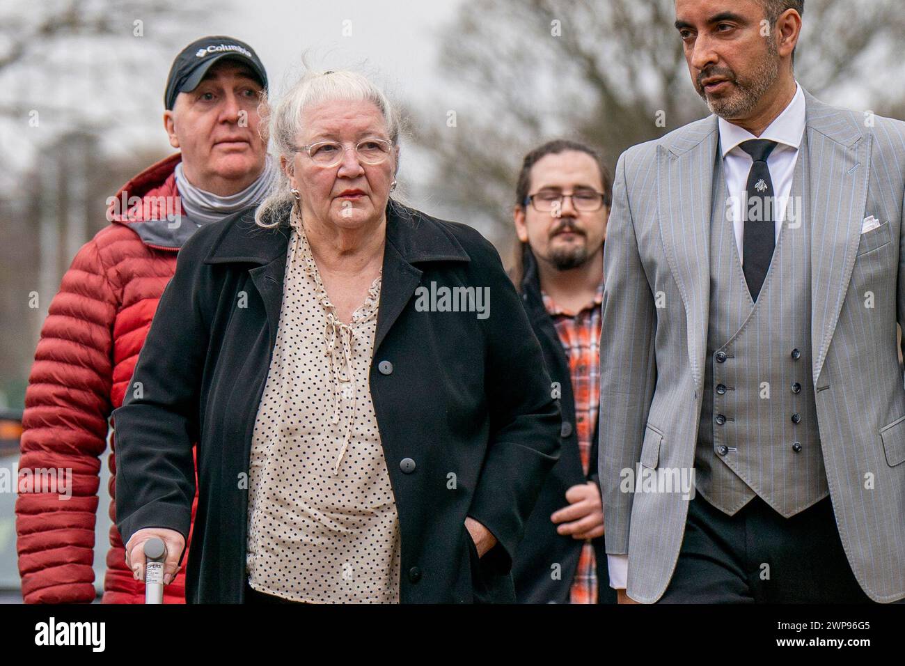 Margaret Caldwell, the mother of murder victim Emma Caldwell, with ...