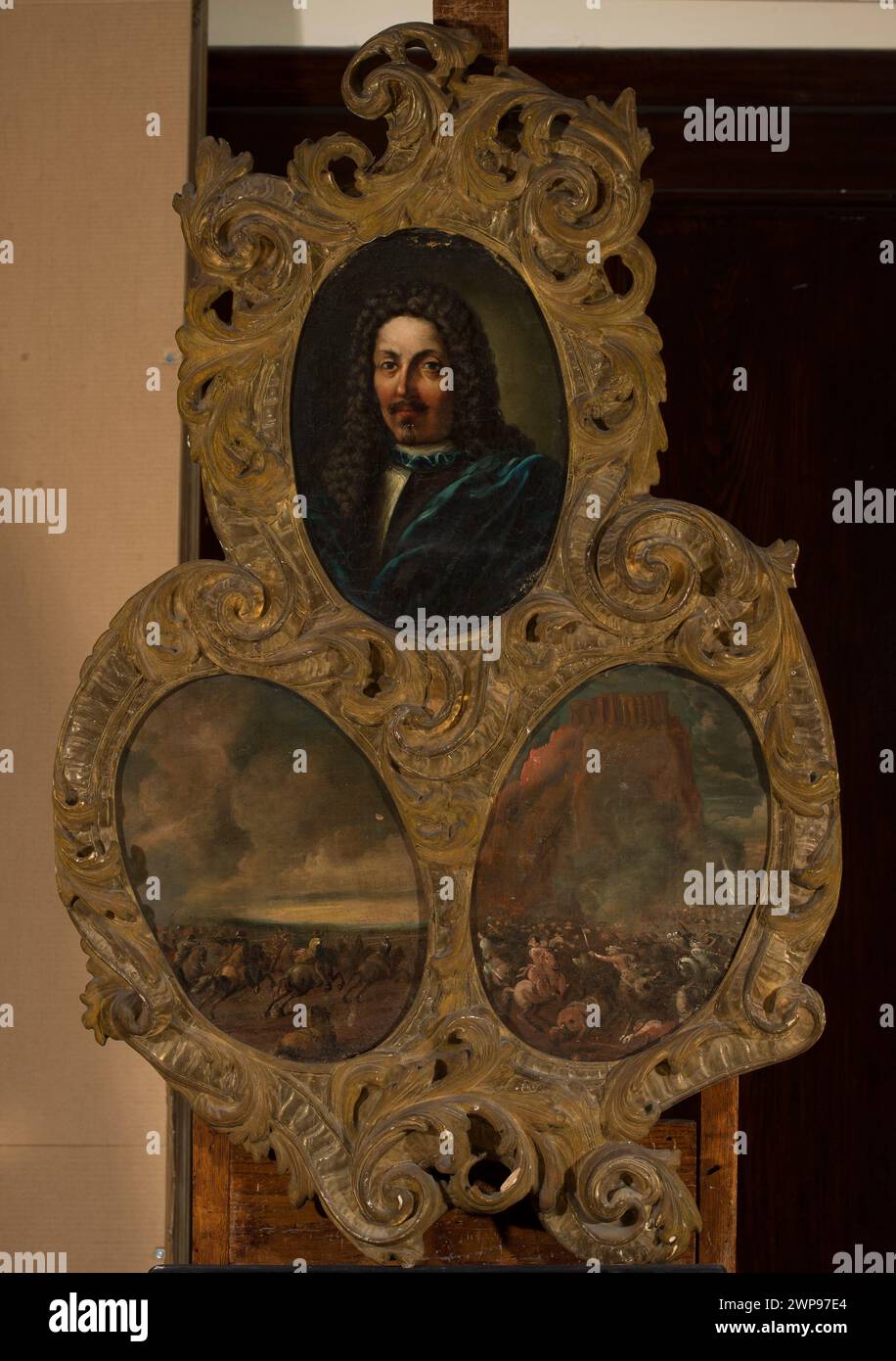 18th century portrait showing hi-res stock photography and images - Alamy