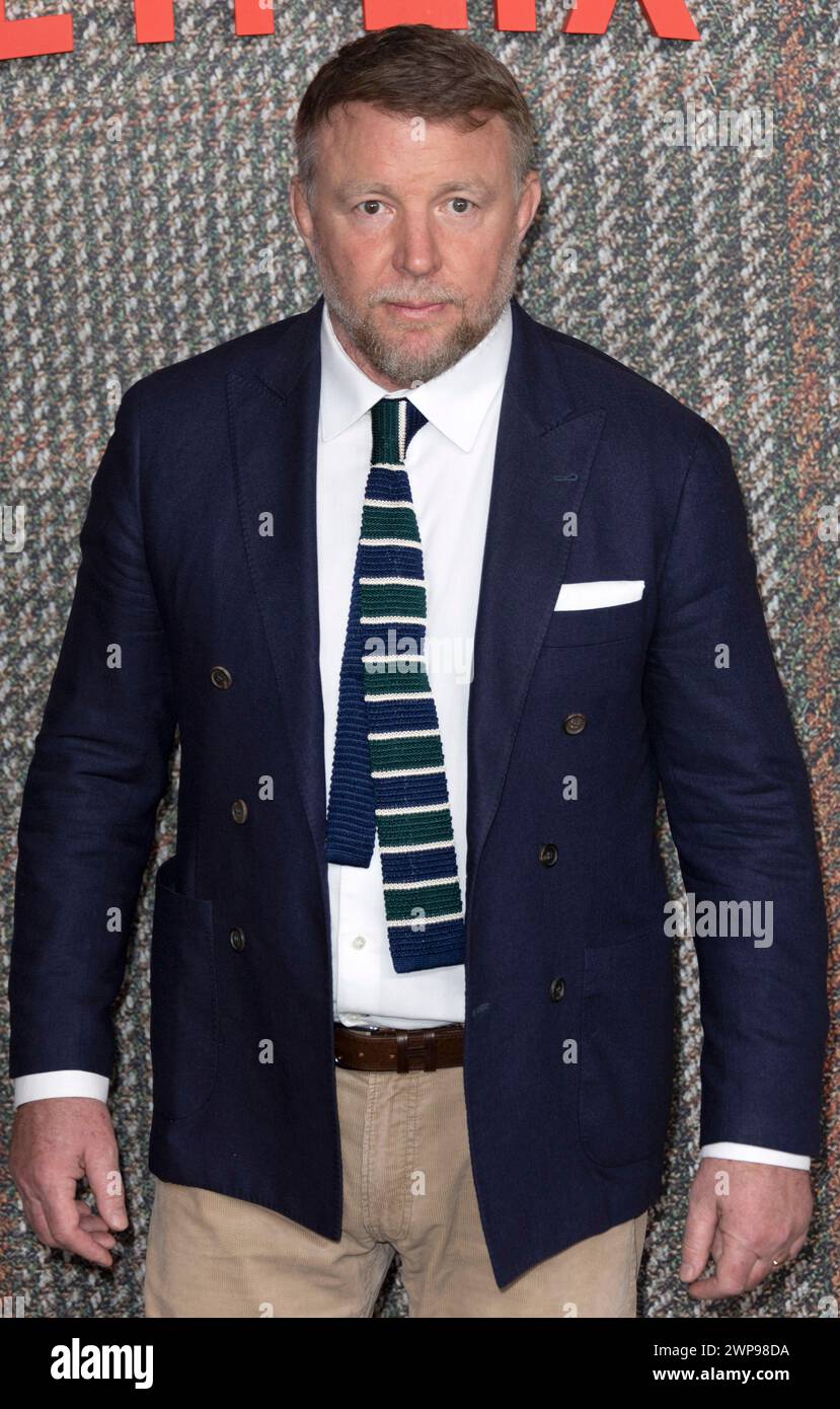 5 Mar 2024, London, England, UK - Guy Ritchie attending The Gentleman ...