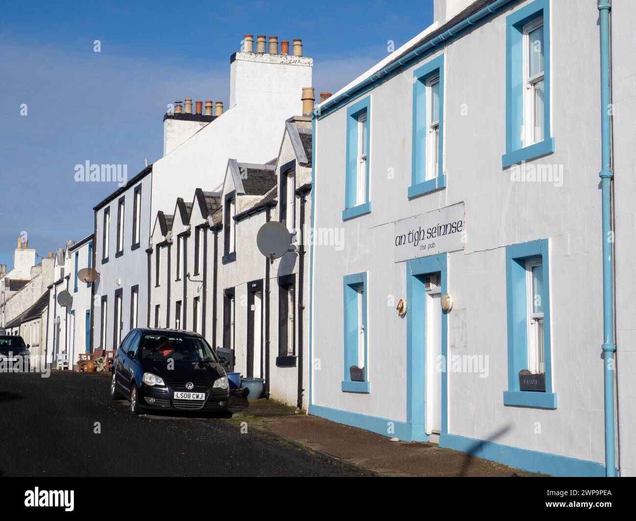 Portnahaven on Islay, Scotland, UK. Stock Photo