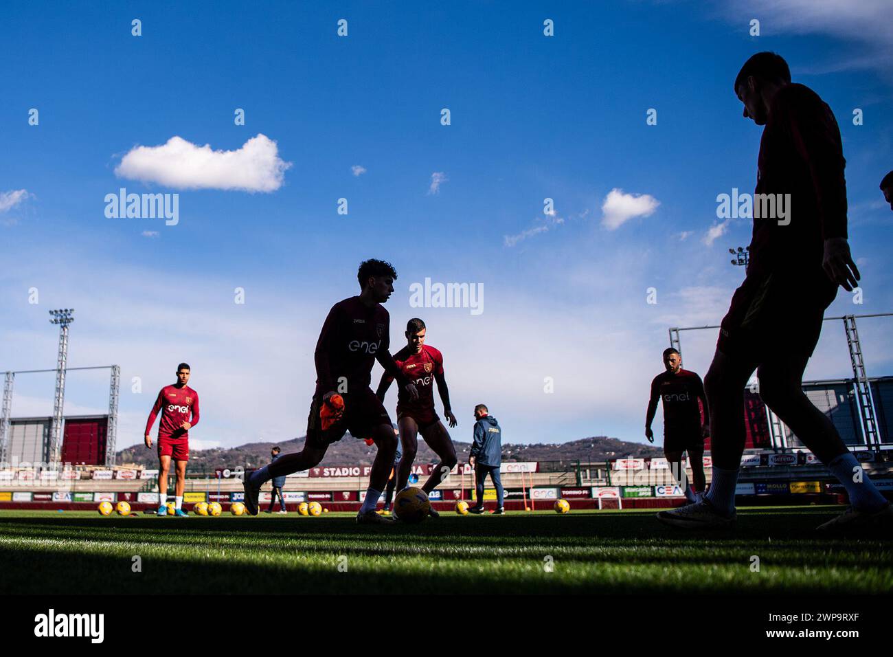 Torino, Italia. 06th Mar, 2024. Torino's players during a Torino FC