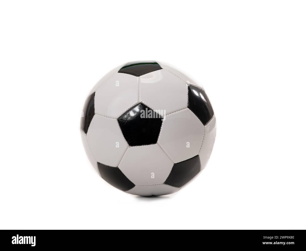 football ball isolated on white background Stock Photo - Alamy
