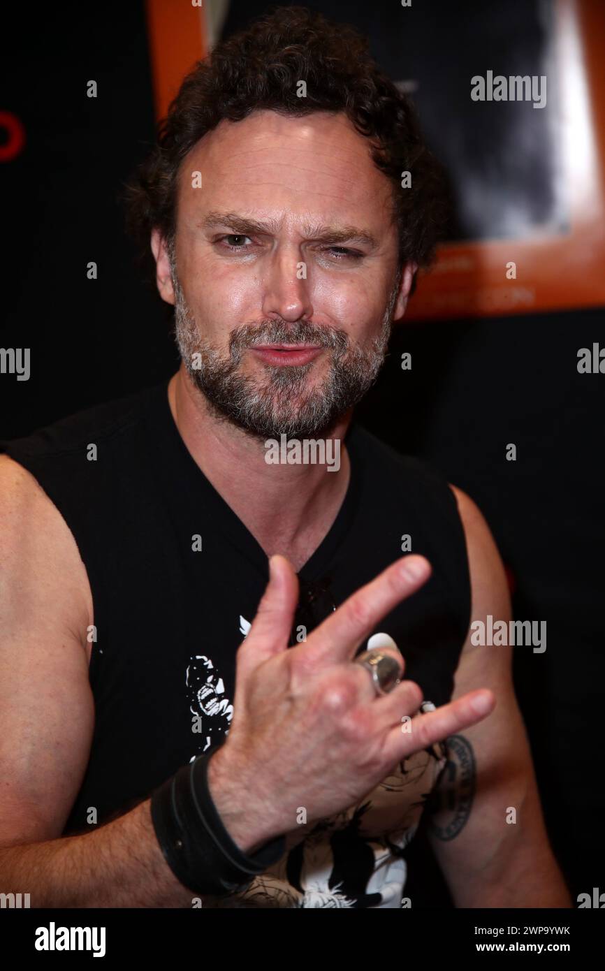 Jason Liebrecht attends MCM Comic Con London 2019, ExCeL London, Stock Photo