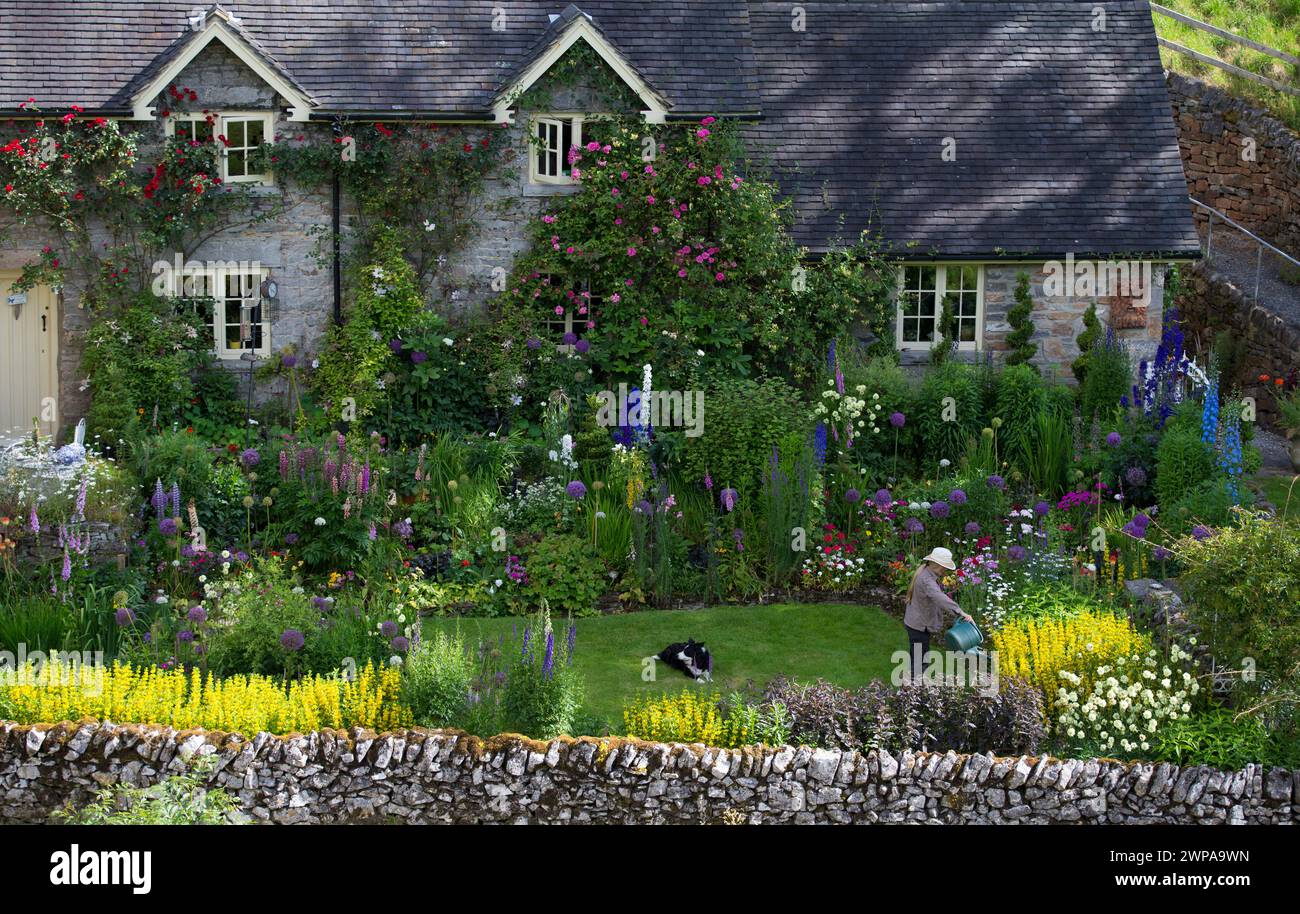 24/06/14 Could this be Britain's most beautiful cottage garden? Dale Bottom Cottage in Hopedale