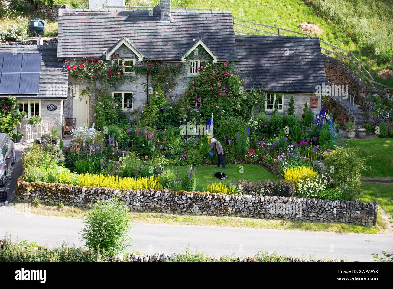 24/06/14 Could this be Britain's most beautiful cottage garden? Dale Bottom Cottage in Hopedale