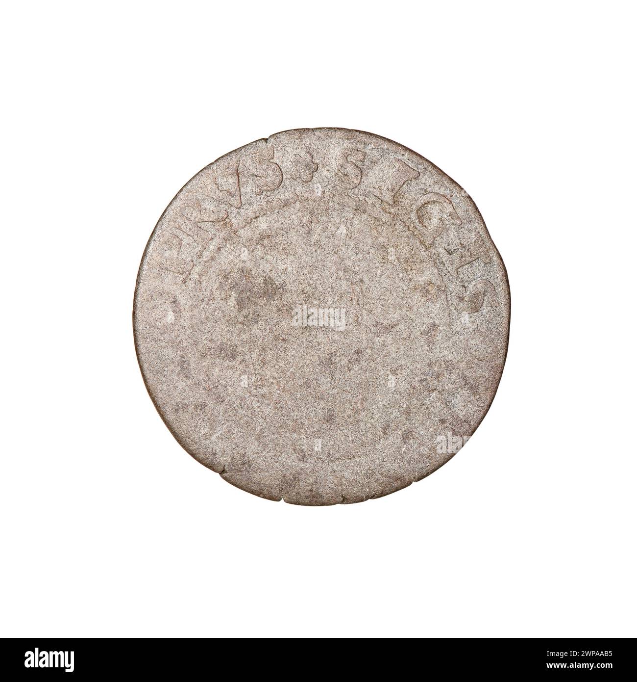 Coin With Inscription Coin called Prussian szel minted in 1528 under King Zygmunt I Stary of ...