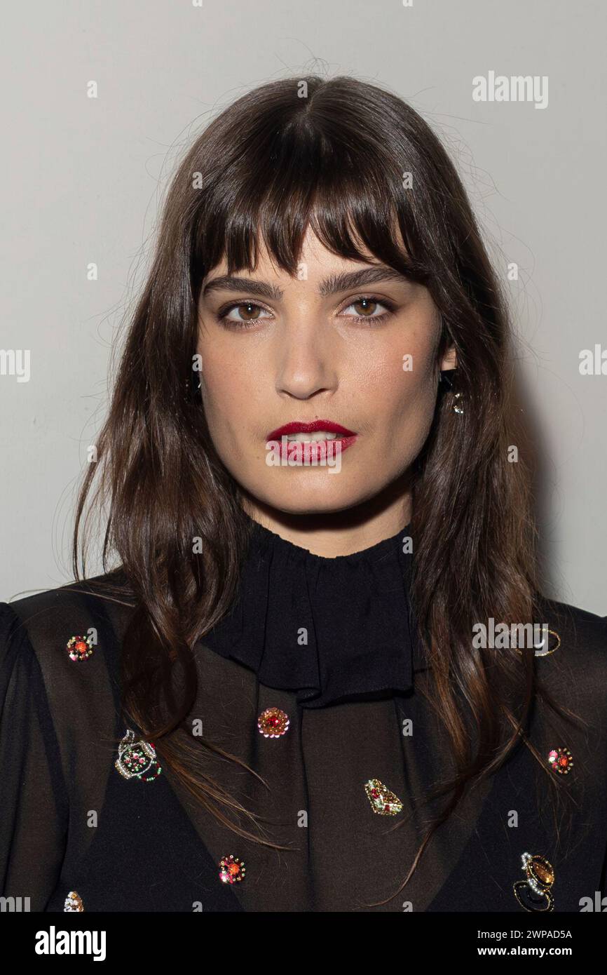 Alma Jodorowsky attends the Chanel Fall/Winter 2024 2025 ready to wear
