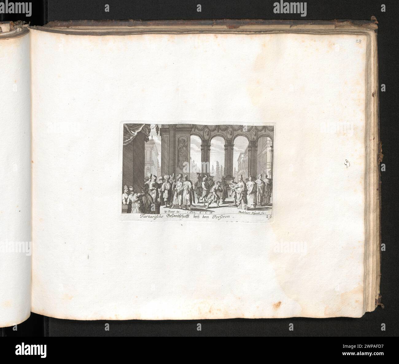 Tartarische Gesandtschafft Bei Den Perseren; Küsel, Melchior I (1626 ...
