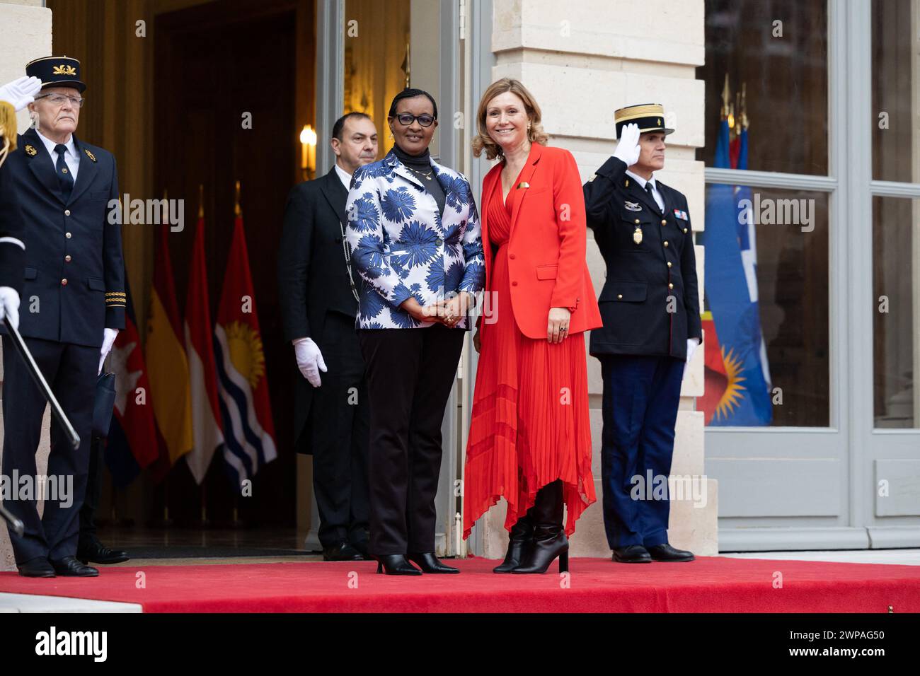 French National Assembly President Yael Braun Pivet Rwandan