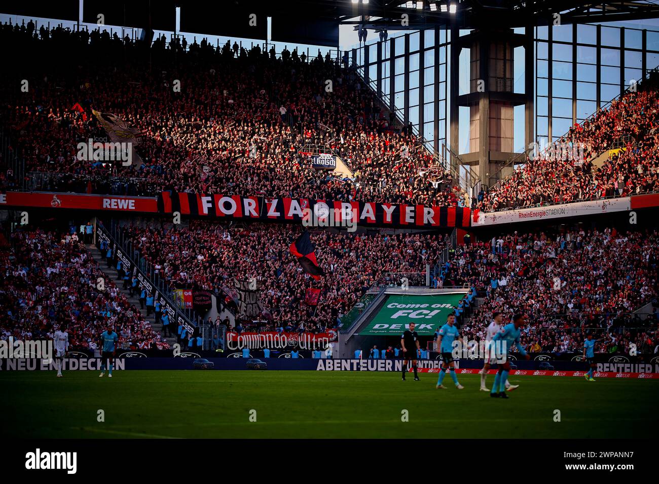 Foulard Bayer Leverkusen - Écharpe Fan équipe Allemande - Bleu-rouge - EXCELLENT