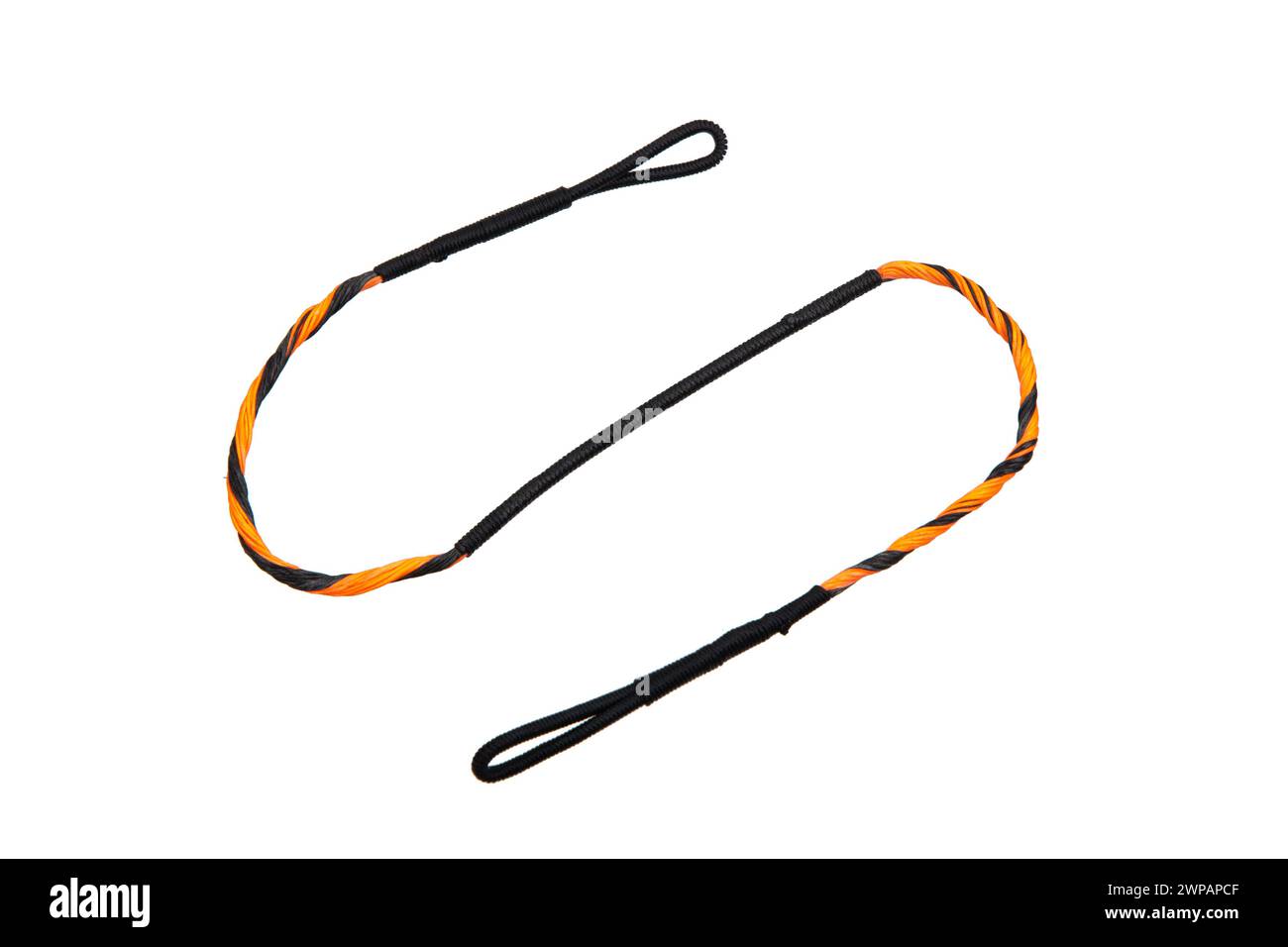 Bowstring for a bow or crossbow. Tightly woven nylon threads into one ...