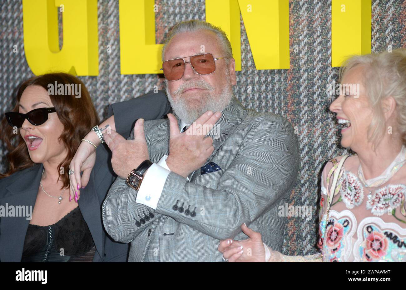 Photo Must Be Credited ©Alpha Press 078237 05/03/2024 Jaime Winstone Ray Winstone and Wife  Elaine at the UK TV Series Global Premiere of The Gentlemen in London. Stock Photo