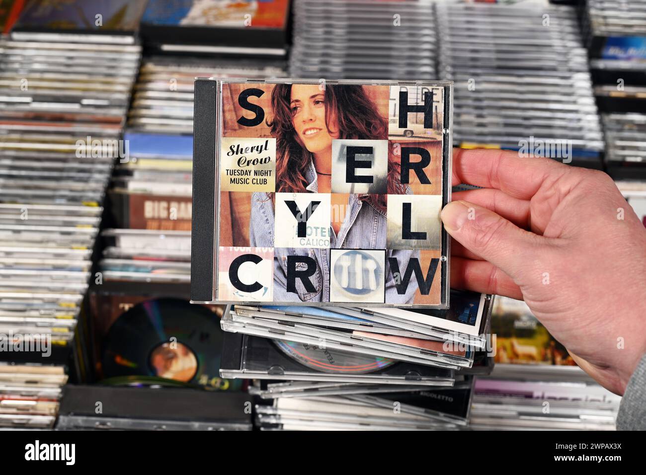 CD: Sheryl Crow - Tuesday Night Music Club Stock Photo