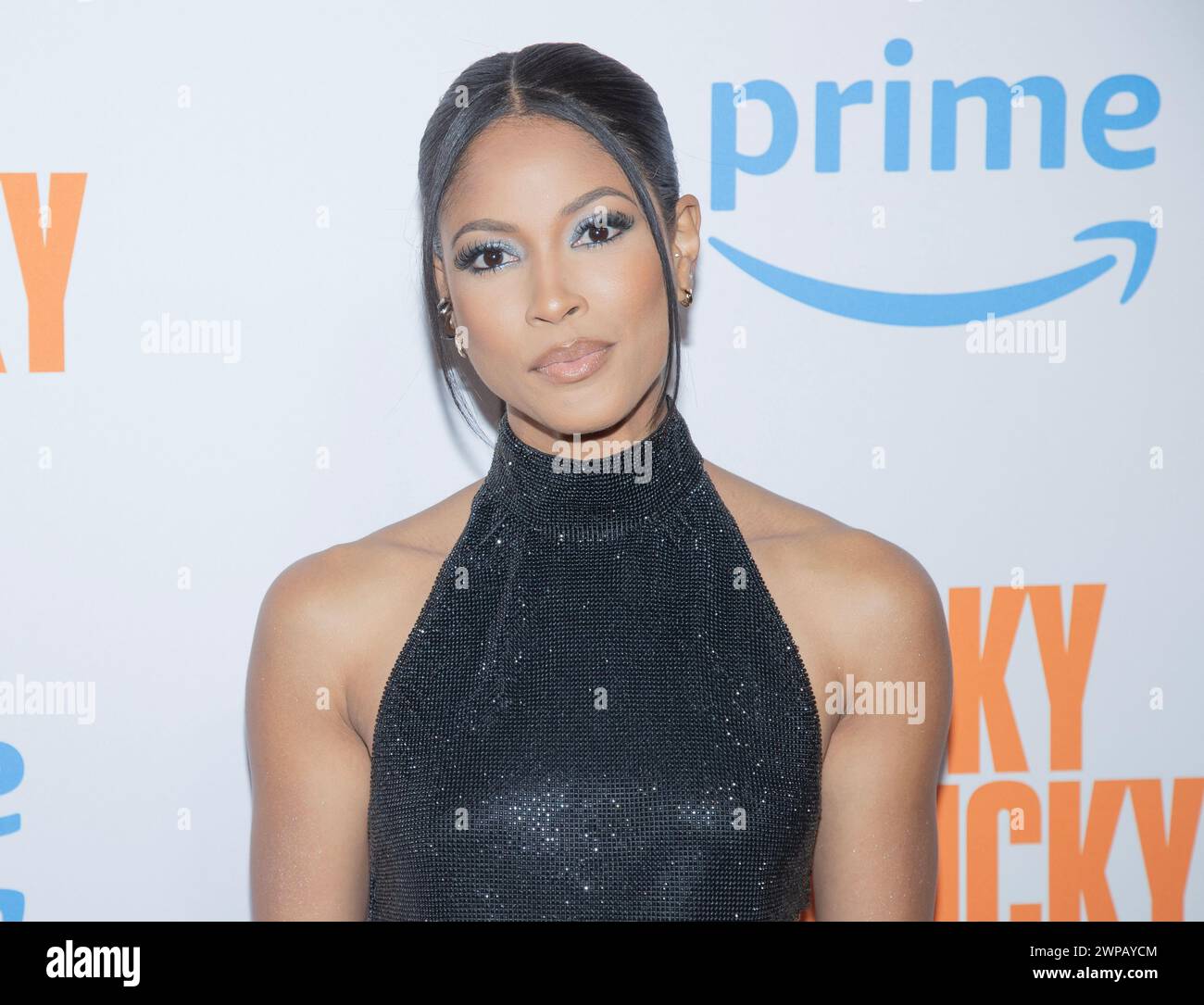 Lex Scott Davis attends premiere of 'Ricky Stanicky' at Regal E-Walk in