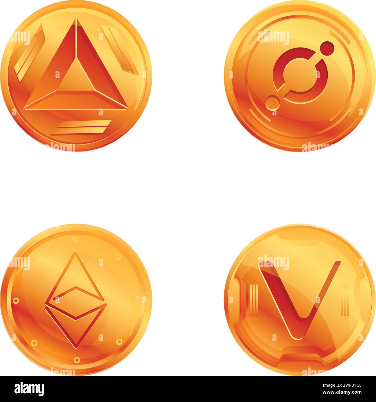Crypto currency 3d logo Cut Out Stock Images & Pictures - Page 3 - Alamy