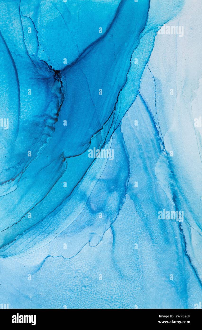 Luxury abstract fluid art painting background alcohol ink technique ...