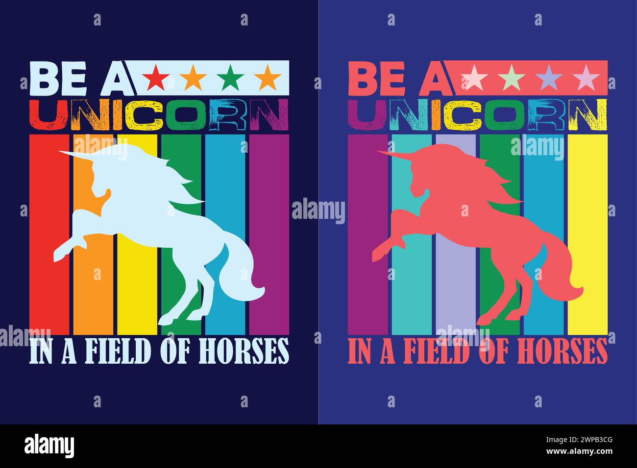 Be A Unicorn In A Field Of Horses, Animal Lover Shirt, My Spirit Animal