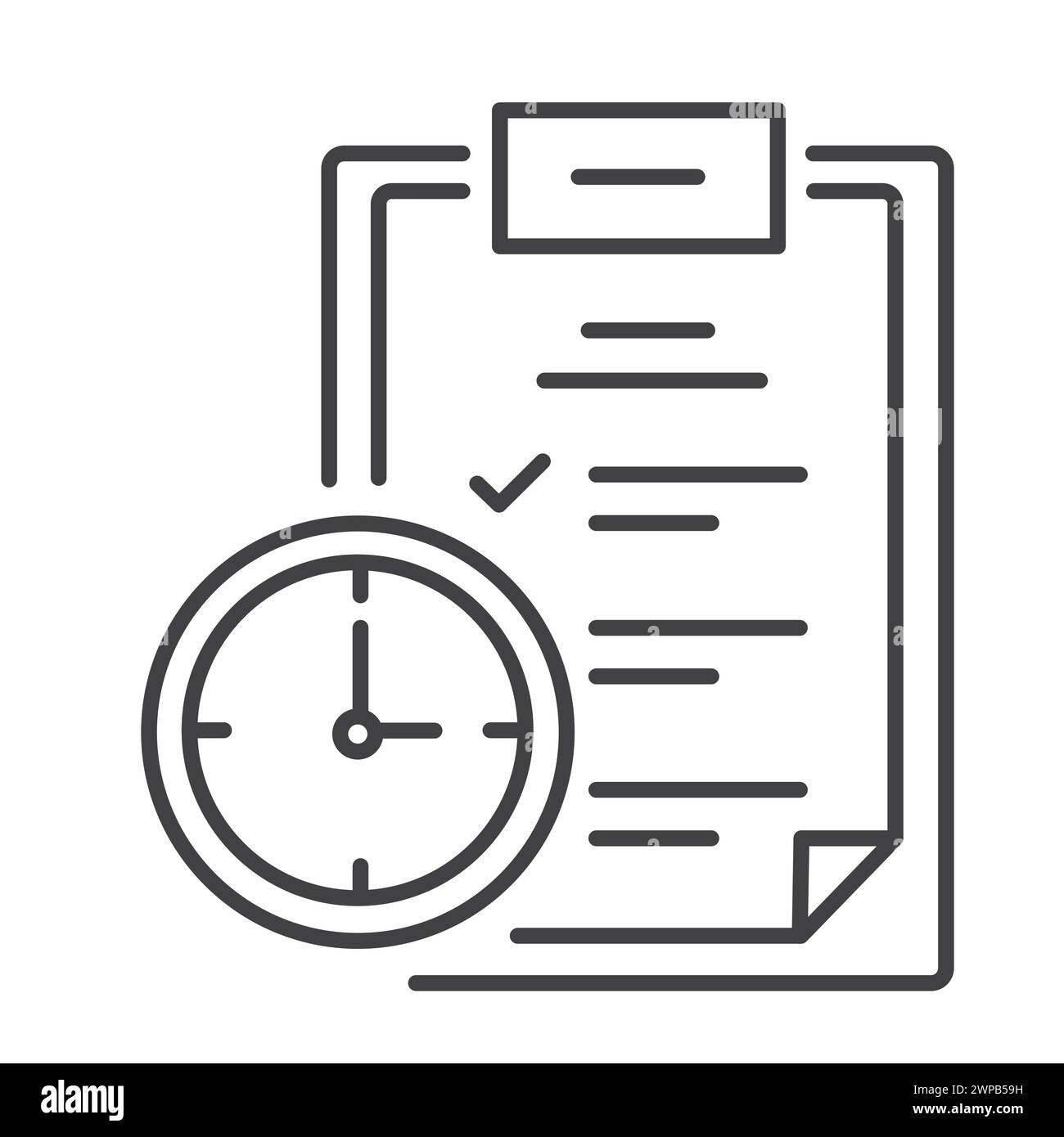 Time schedule vector illustration icon design stock vector image art