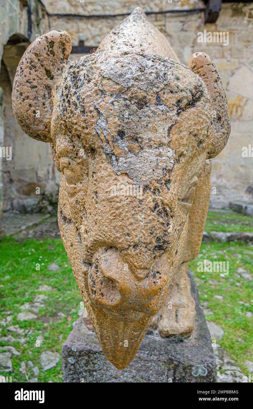 Bison sculpture cave hi-res stock photography and images - Alamy
