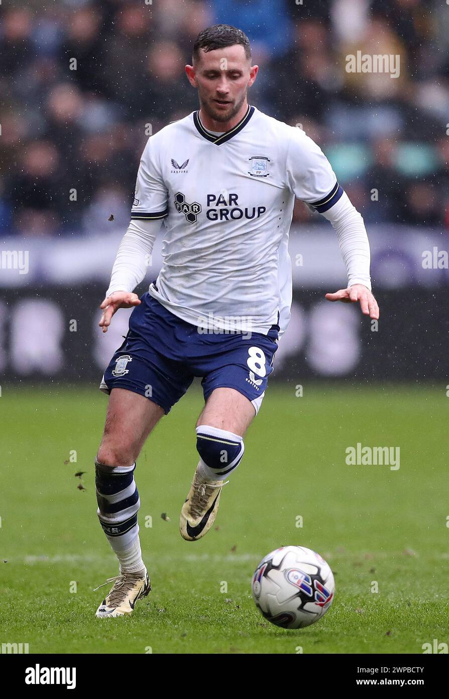 Preston North End's Alan Browne during the Sky Bet Championship match ...