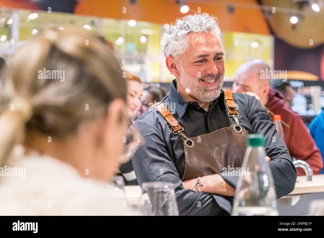 Der aus Südtirol stammende Fernsehkoch Roland Trettl bei einem Termin
