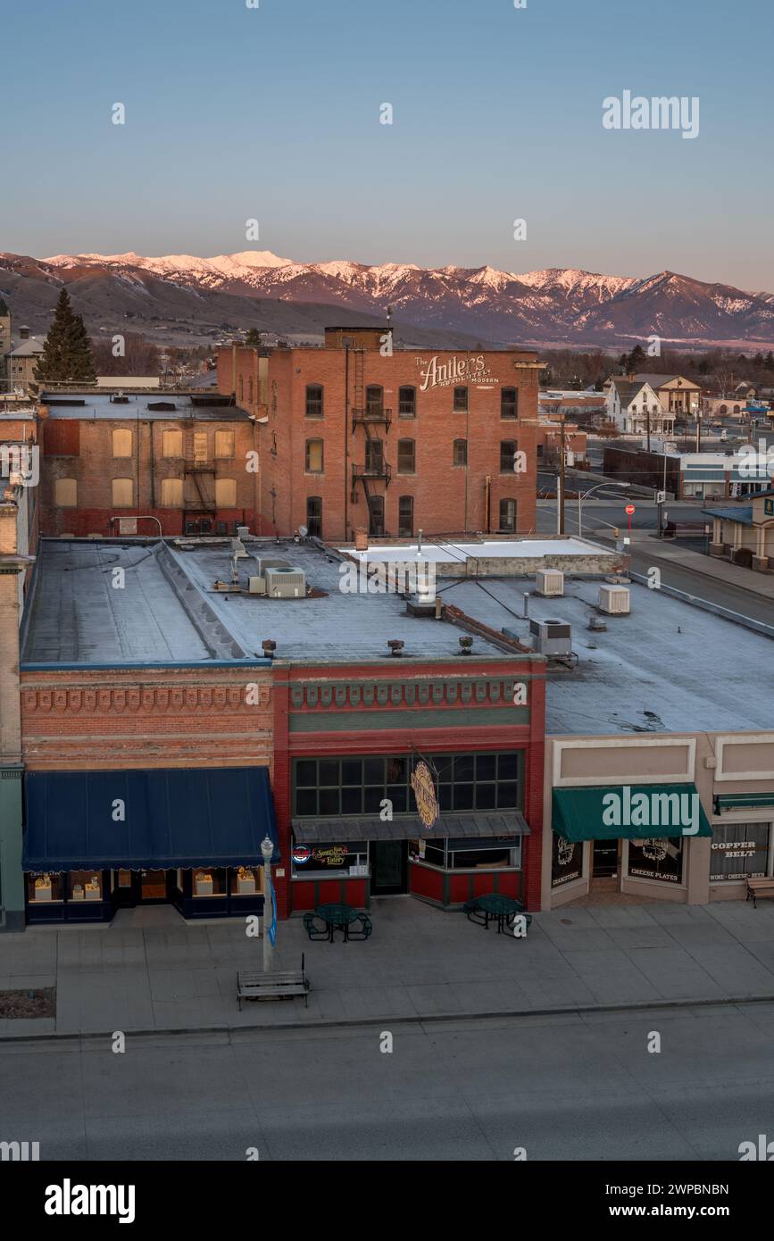 Downtown Baker City, Oregon Stock Photo Alamy