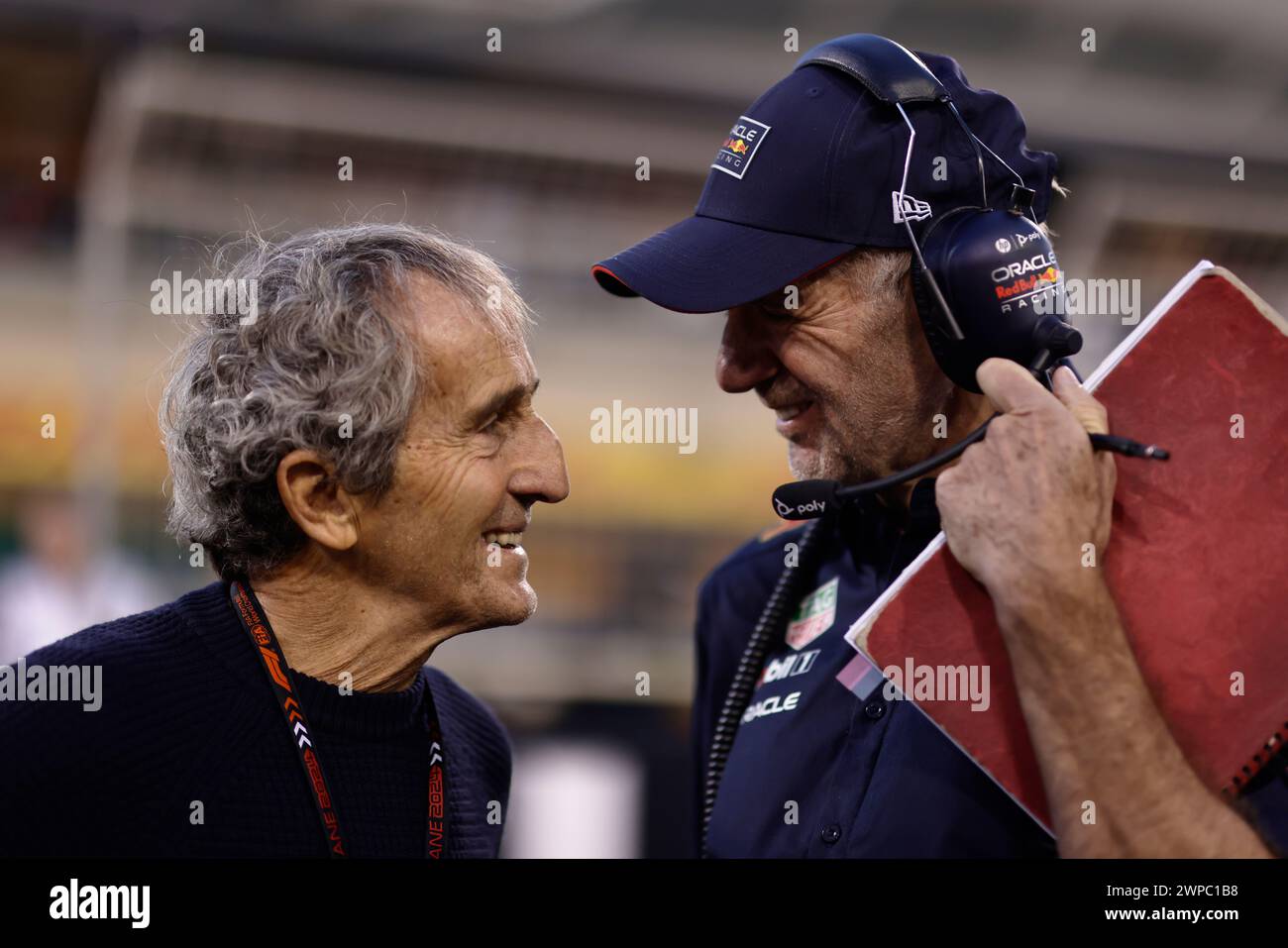 Prost Pilot Former f1 pilot and world champion from france hi-res stock photography ...